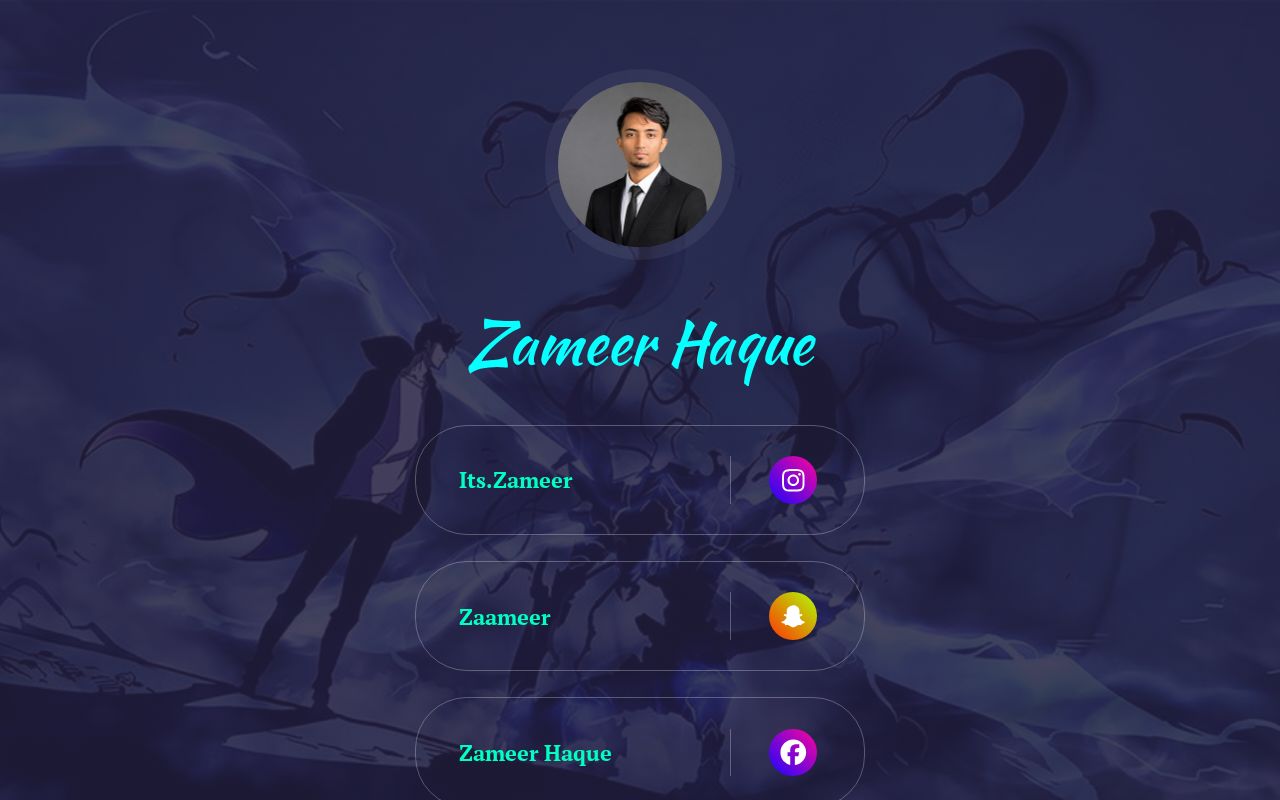 Carrd profile picture for @zameer